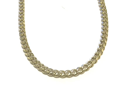 20'' Curb chain for men - Yellow stainless steel. Color: yellow | Doucet Latendresse