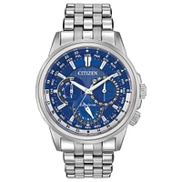 Citizen Eco-Drive watch for man - Stainless steel & Blue dial | Doucet Latendresse