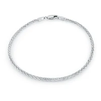 Bracelet 7.5'' pour femme - Argent sterling. Color: blanc | Doucet Latendresse