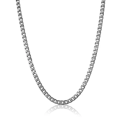 Italgem Chain , Cubic Chain Steel  CD 24. Color: silver | Doucet Latendresse