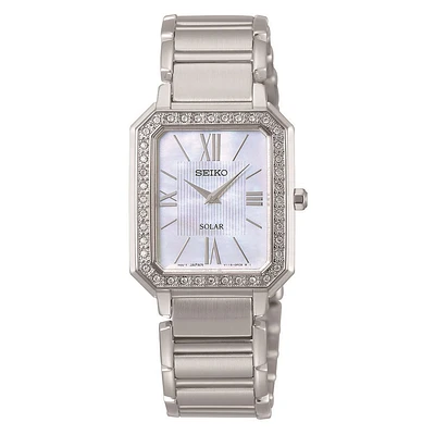 Seiko Diamond Accents Solar Women's Watch | Doucet Latendresse