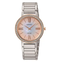 Montre Femme solaire Seiko Diamond Accents | Doucet Latendresse