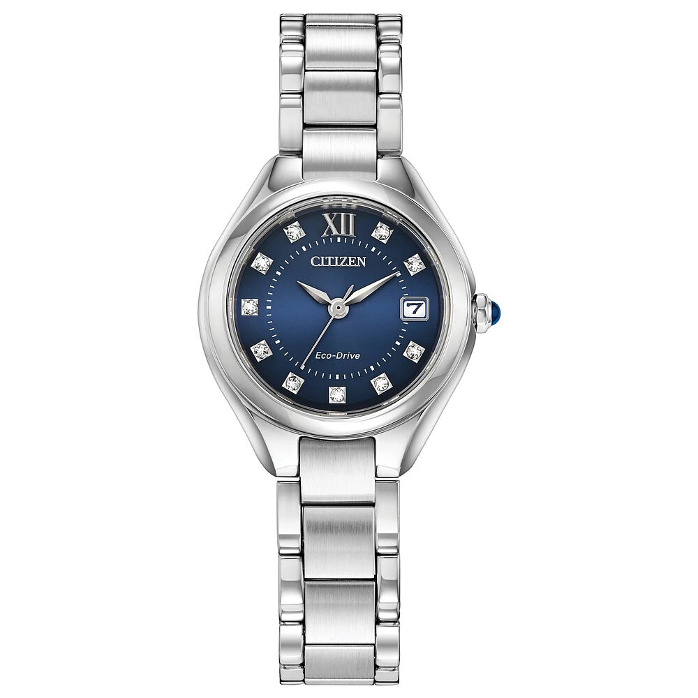 Citizen Silhouette Crystal Ladies Eco-Drive Watch | Doucet Latendresse