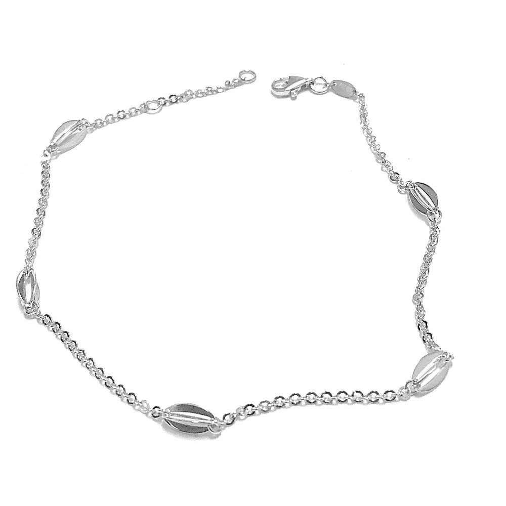 Bracelet de chevile 10'' en argent sterling | Doucet Latendresse