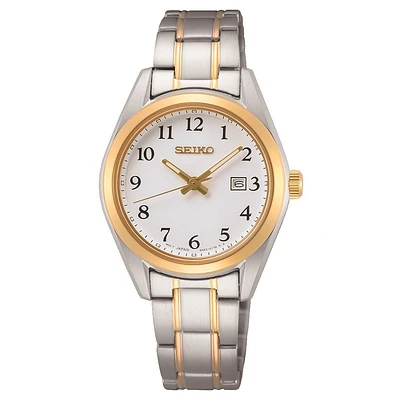 Montre pour femme Seiko- 2 tones acier | Doucet Latendresse