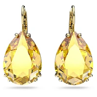 Boucles d'oreilles pendantes ''Millenia'' Swarovski - Jaune