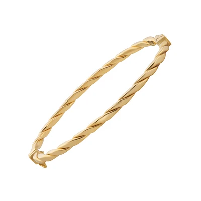 Bangle in 10K yellow Gold. Color: yellow | Doucet Latendresse