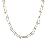 Collier en Argent Sterling avec Maillons Barres et Billes | Doucet Latendresse