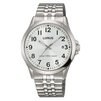 Men's watch Stainless steel case with snap case back | Doucet Latendresse