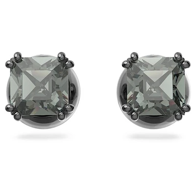 Millenia stud earrings. Color: black | Doucet Latendresse