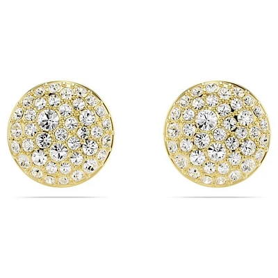 Clous d'oreilles SublimaBlanches, Placage de ton or. Color: jaune | Doucet Latendresse