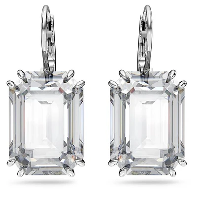 Pendants d'oreilles Millenia. Color: blanc | Doucet Latendresse
