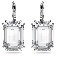 Millenia drop earrings. Color: white | Doucet Latendresse