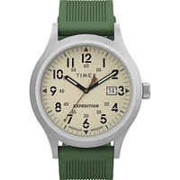 Timex Expedition Scout 40mm Silicone Strap Watch (Model: TW4B301009J) | Doucet Latendresse