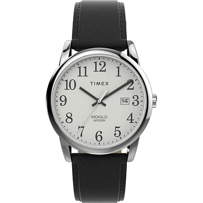 TIMEX EASY READER MEN NOIR, BLANC 38MM | Doucet Latendresse