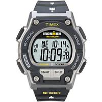 Montre Timex Ironman Triathlon Shock – 42mm, Résistance à l’Eau 200M, Mémoire de 30 Tours | Doucet Latendresse