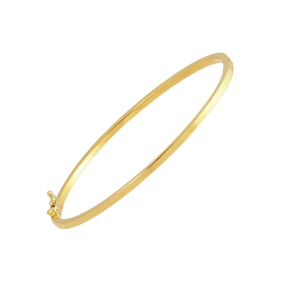 Bracelet, bangle pour femme en or  10k. Color: jaune | Doucet Latendresse