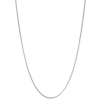 Collier Chaîne Boîte en Acier Inoxydable 1 mm – 18 