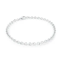 Stainless Steel Disk Chain Anklet – 9
