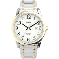 Timex Two-Tone Stainless Steel Watch – 38mm, INDIGLO, Date | Doucet Latendresse