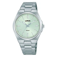 Lorus Stainless Steel Watch – 34mm Mint Green Dial | Doucet Latendresse