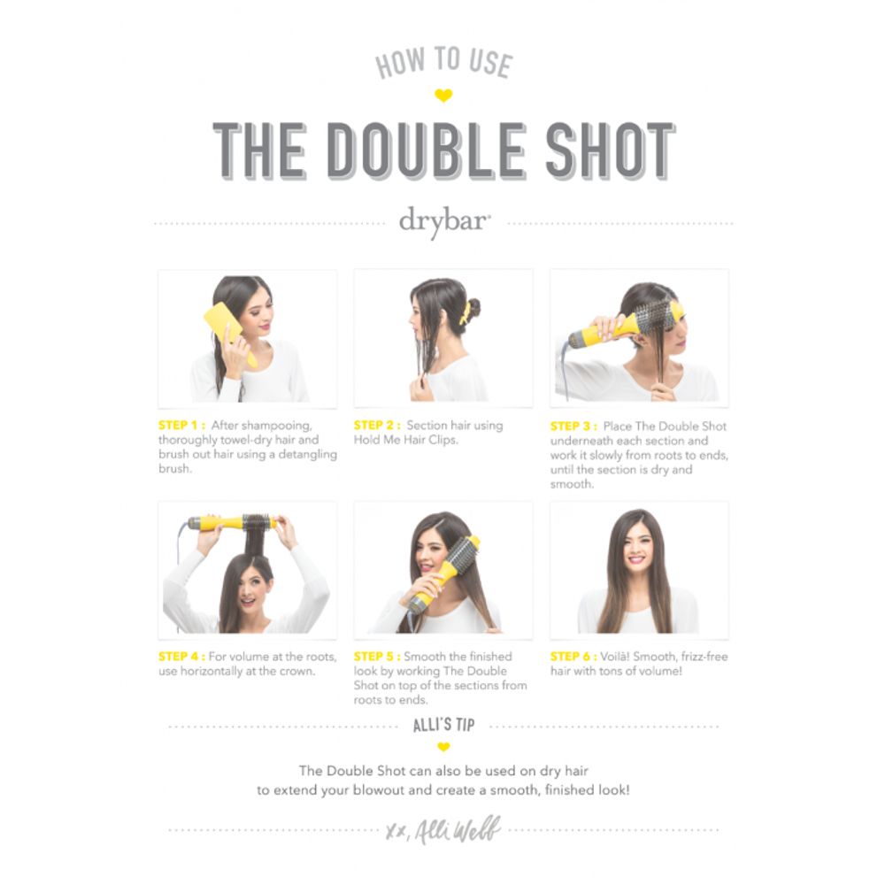 The Double Shot Oval Blow-Dryer Brush