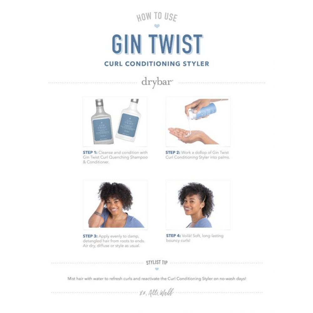 Gin Twist Curl Conditioning Styler