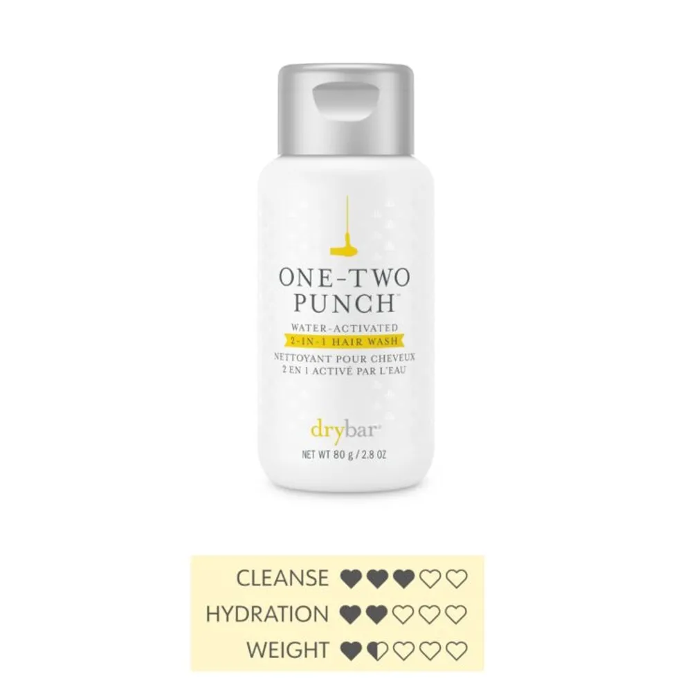 One-Two Punch Water-Activated 2-in-1 Hair Wash