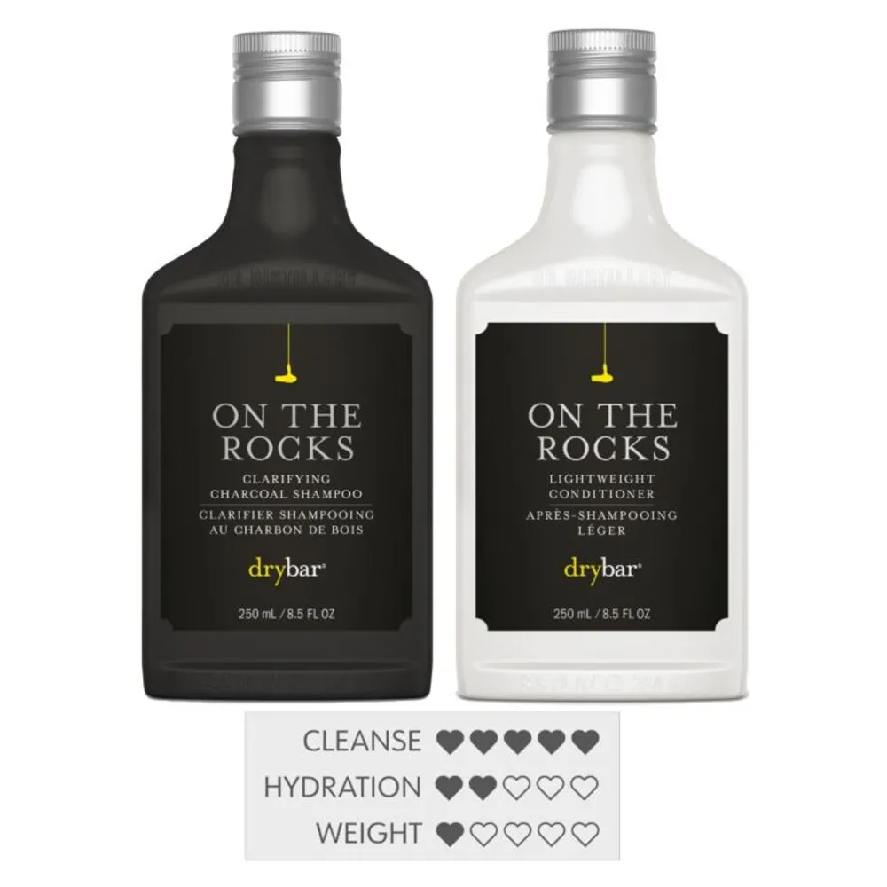 On The Rocks Clarifying Charcoal Shampoo Jumbo Size