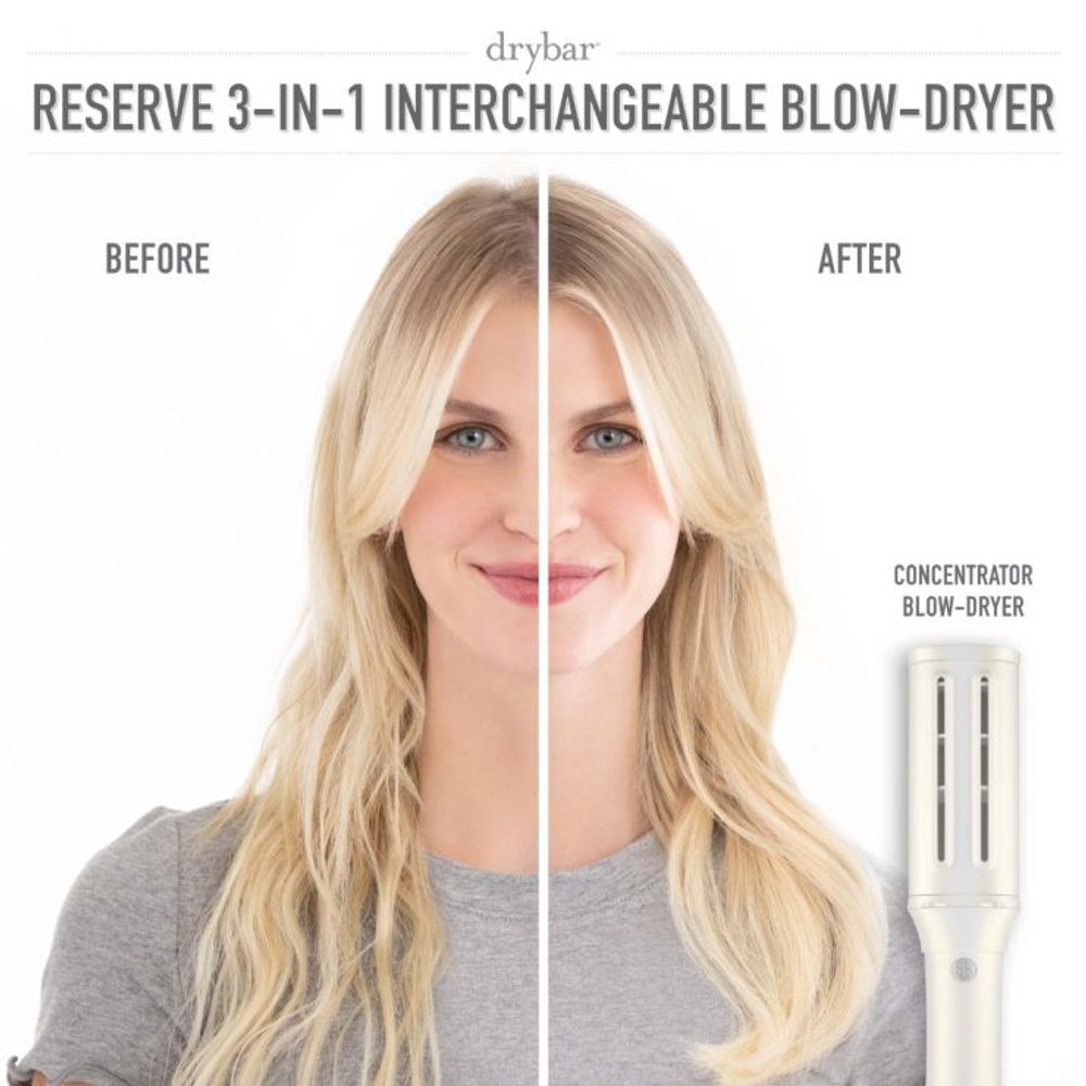 Drybar Reserve 3-in-1 Interchangeable Blow-Dryer