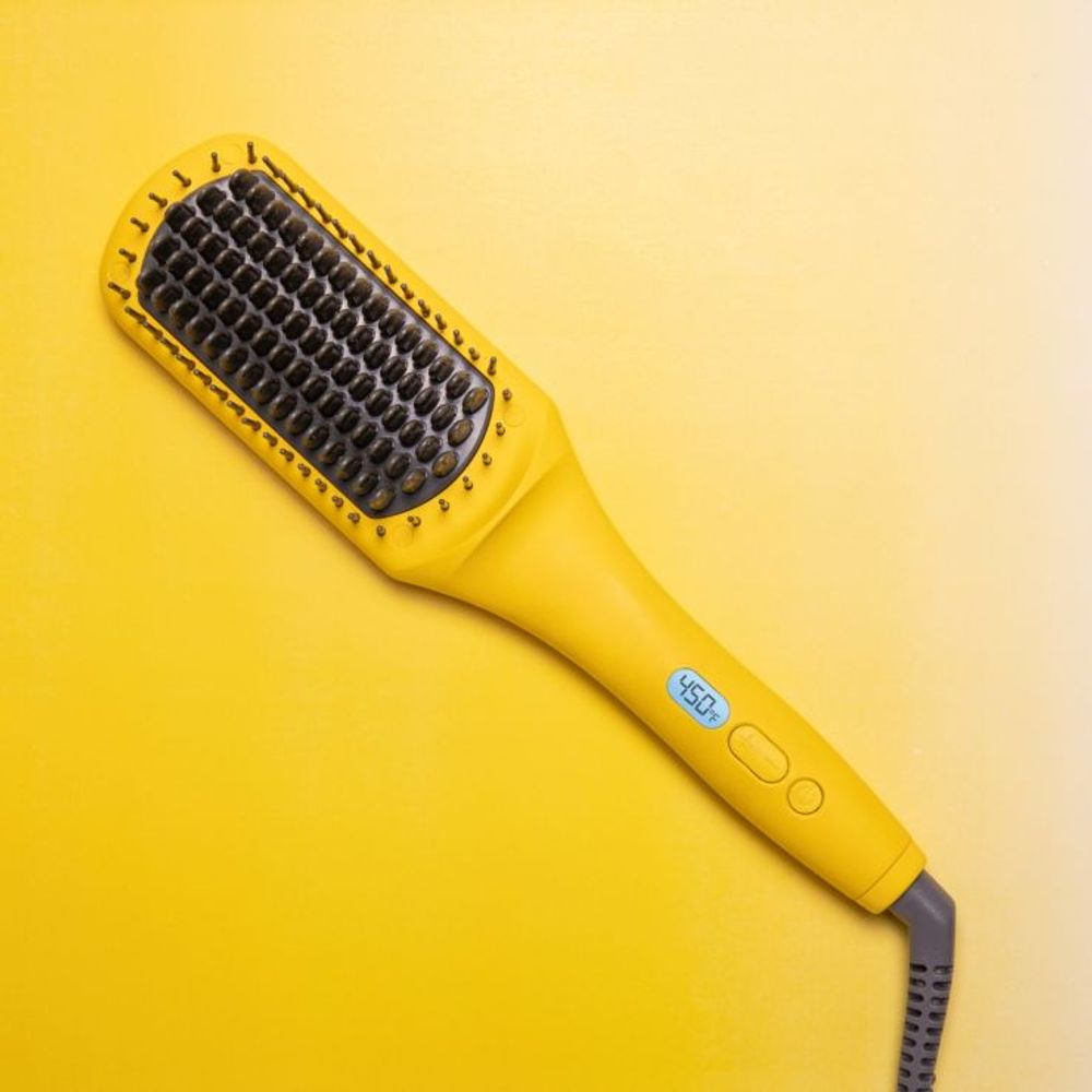 The Brush Crush Heated Straightening Brush