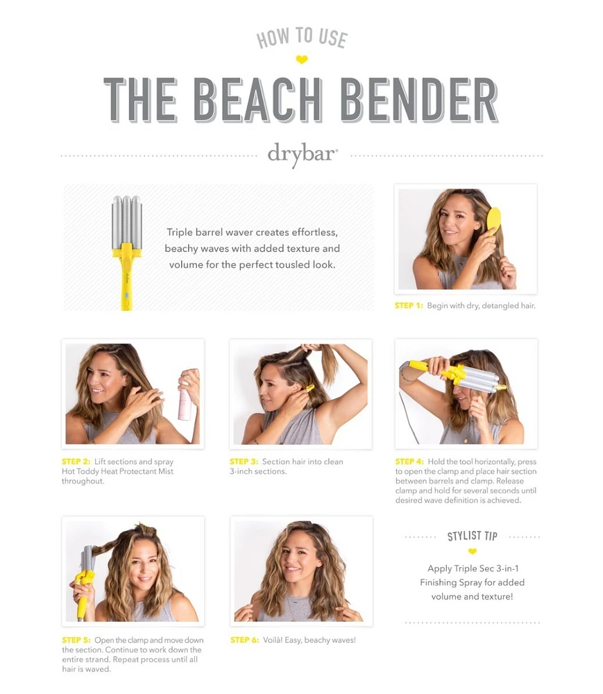 The Beach Bender Triple Barrel Waver