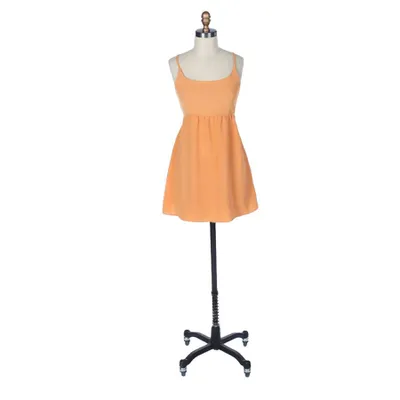 Crinkled Slip Dress (Extended Sizes Available)