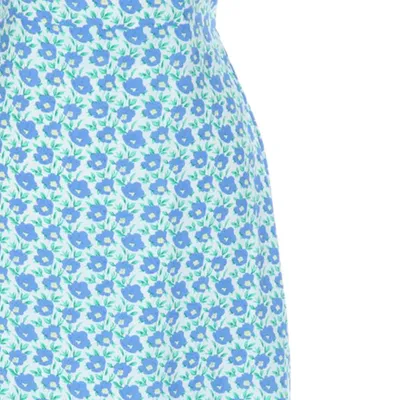 Tie Strap Floral Midi Dress (Extended Sizes Available)