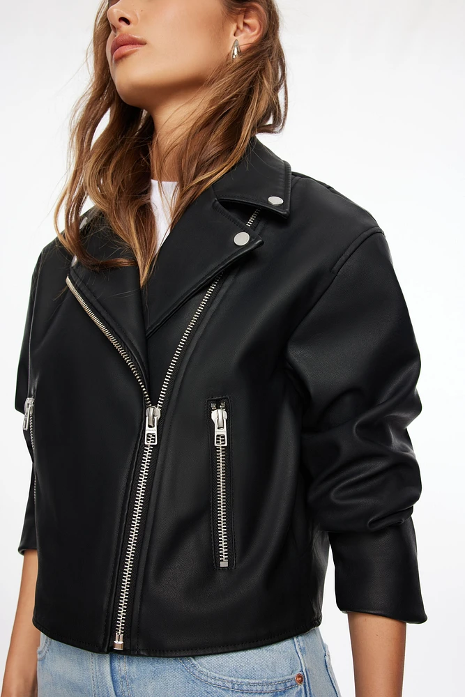 Blouson de moto ample