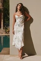 Robe nuisette maxi asymétrique Celeste