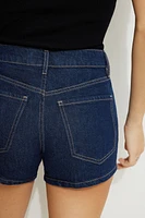 Claudia Mom Denim Shorts