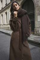 Belted Wool Coat