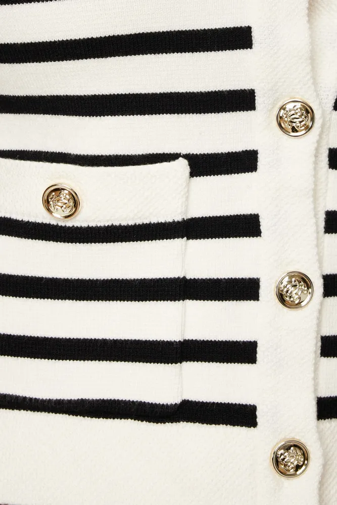 Gabrielle Stripe Cardigan