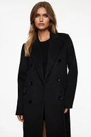 Double Breasted Wool Coat