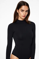 Quinn Long Sleeve Mock Neck Bodysuit