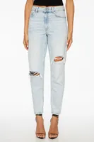 Claudia Distressed Mom Jeans