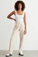 Fleece Wide Leg Jogger