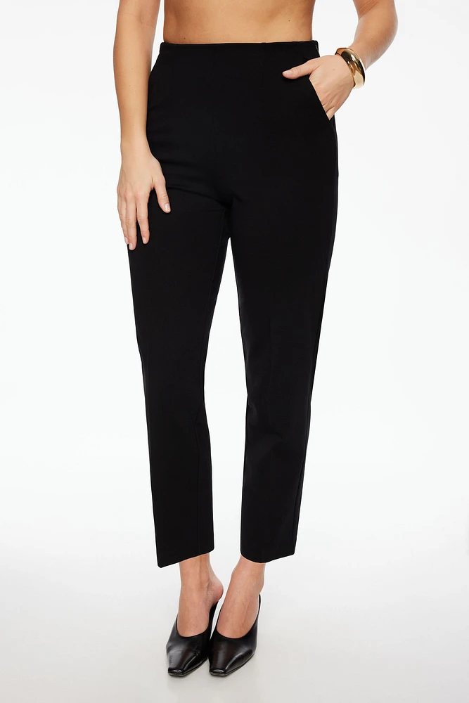 Stretch Zip Slim Pants