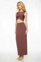 Arya Sculpt Maxi Skirt