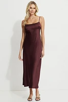 Amira Satin Slip Maxi Dress