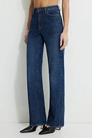 Cara High Rise Straight Jeans