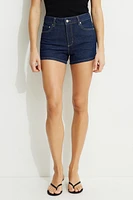 Claudia Mom Denim Shorts