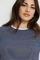 Striped Long Sleeve T Shirt