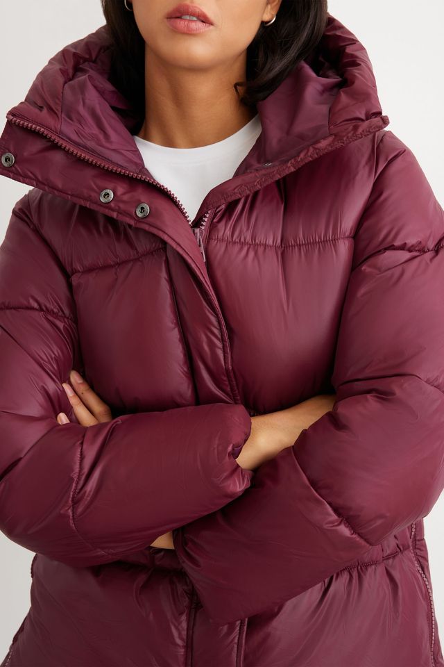 dynamite hooded city puffer jacket